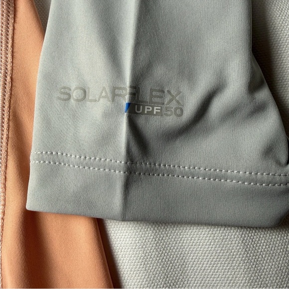 Simms Fishing Women Solarflex Crewneck LS Shirt L Ultra Soft 50UPF Boston Whaler - Picture 3 of 8